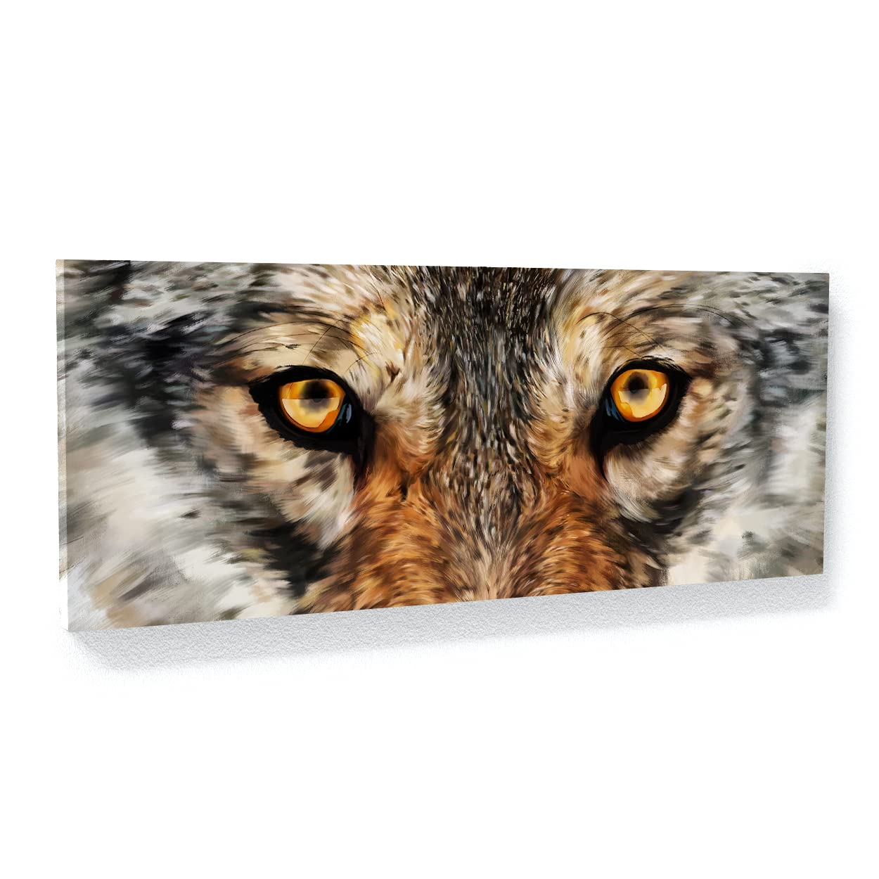 FJLOVE Impression Giclée en Image Yeux De Loup Vigilant | FindTheDeal