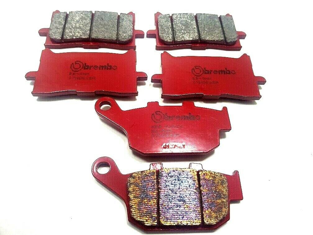 KIT PASTIGLIE FRENO ANTERIORI POSTERIORE BREMBO SINTER FORZA 750 2020 2021 X ADV 750 2017 >