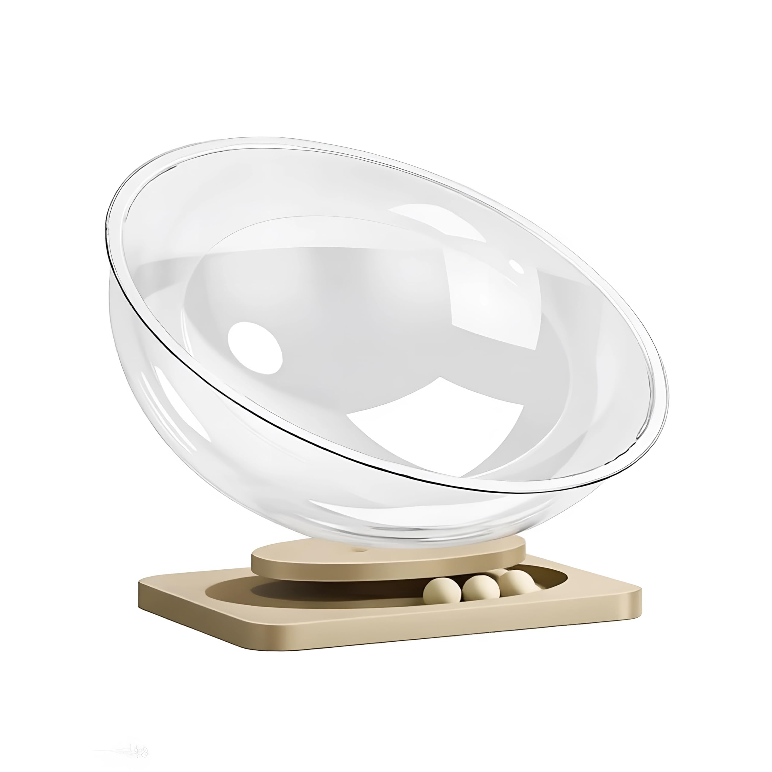 Nichoir pour chat anti-chaleur avec capsule spatiale transparente pour le bien-être