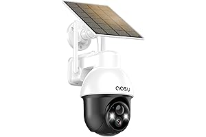 AOSU: Auto Tracking Wireless Outdoor Security Camera with Panoramic PTZ