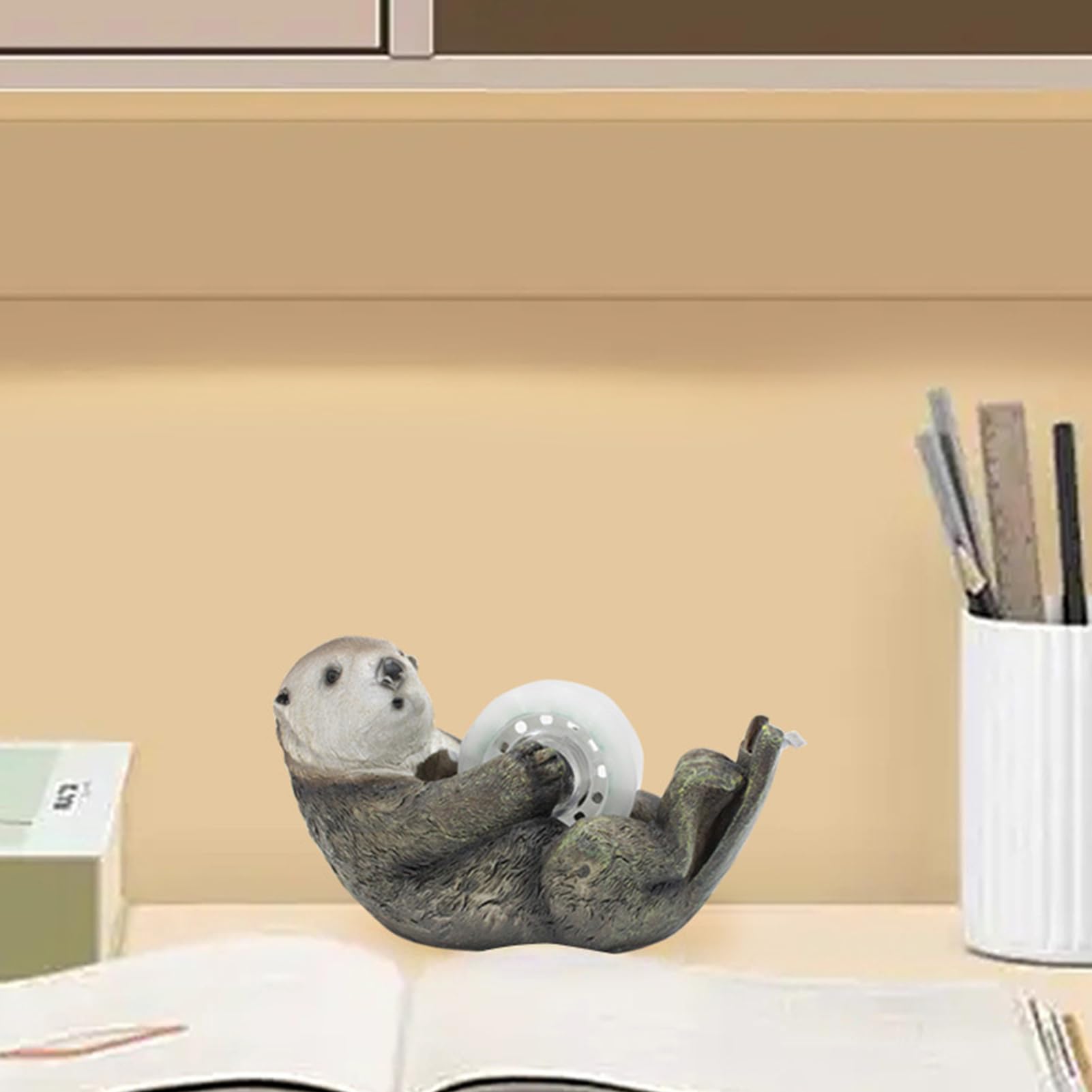 Coupe Ruban Automatique Deli 808 Distributeur De Ruban Adhésif De Bureau - 19mm Largeur Max - 4 Couleurs Disponibles Dévidoir Scotch Bureau