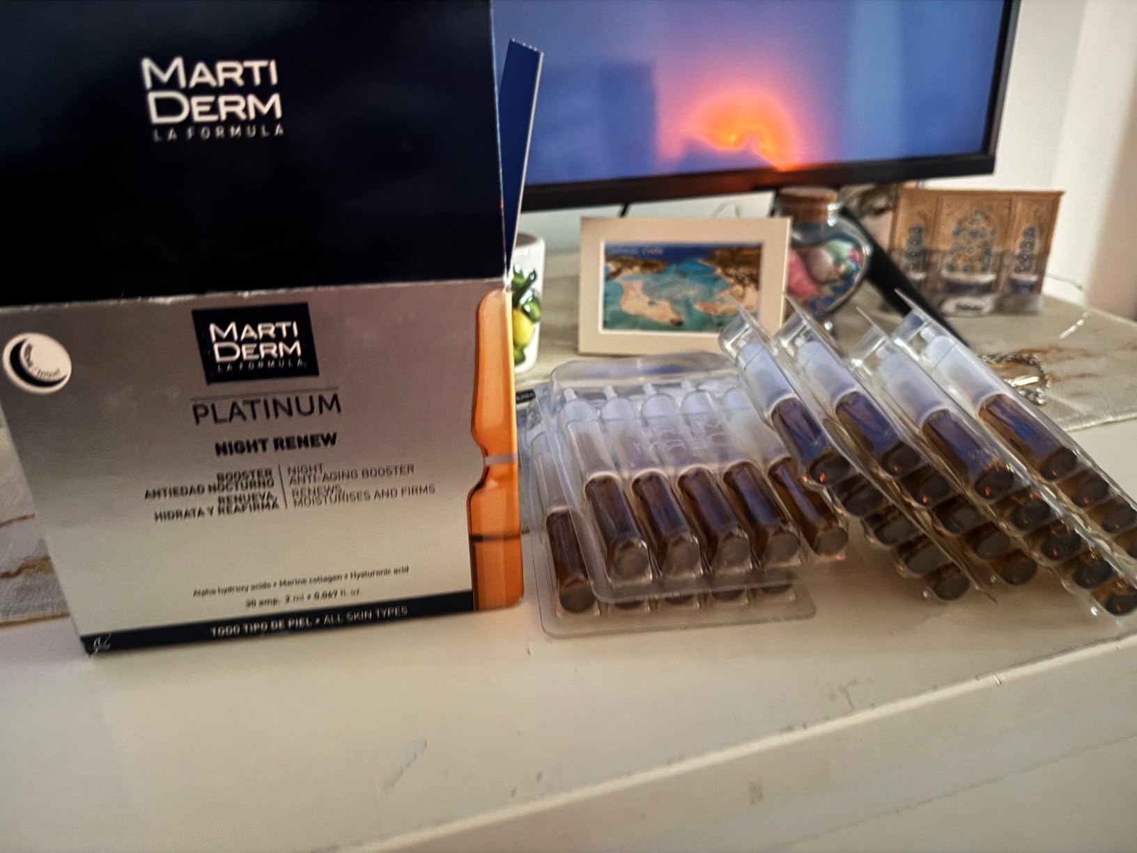 Martiderm Platinum Night Renew Ampoules 30 X 2 Ml