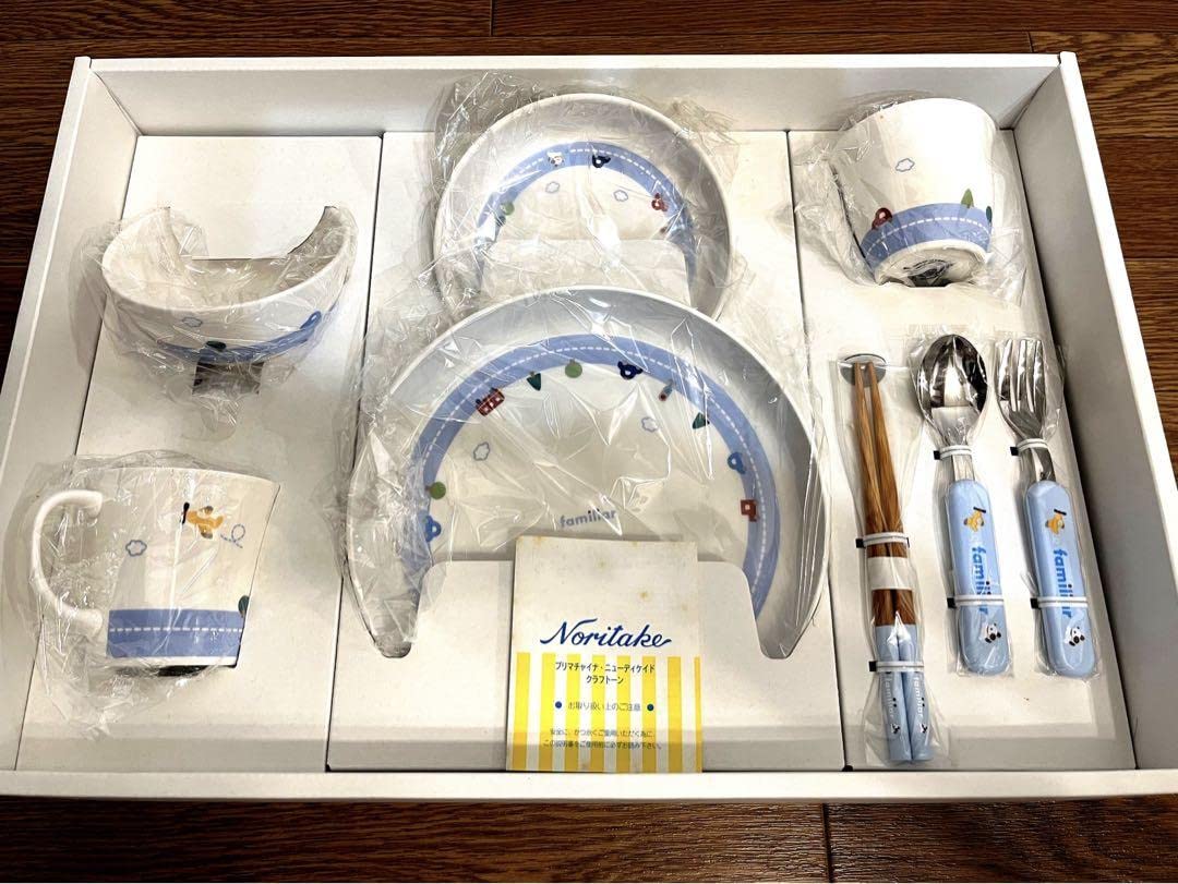 Amazon.co.jp: ファミリア オリジナル食器セット ノリタケコラボ