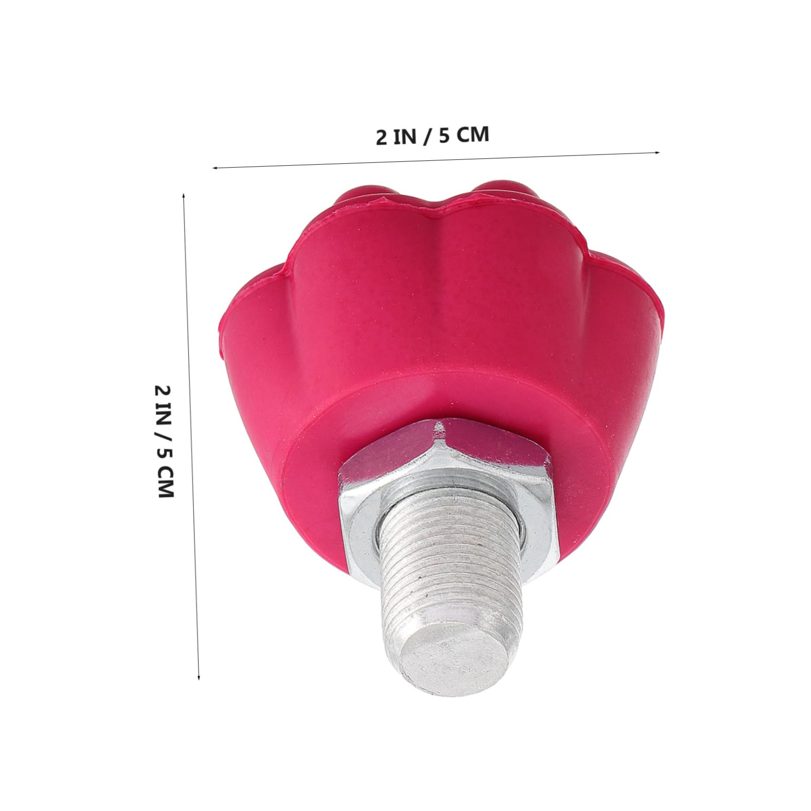 Kisangel Roller Skates Toe Stops Double Row Braking Blocks 2 Pack for Quad Skating Safety Performance