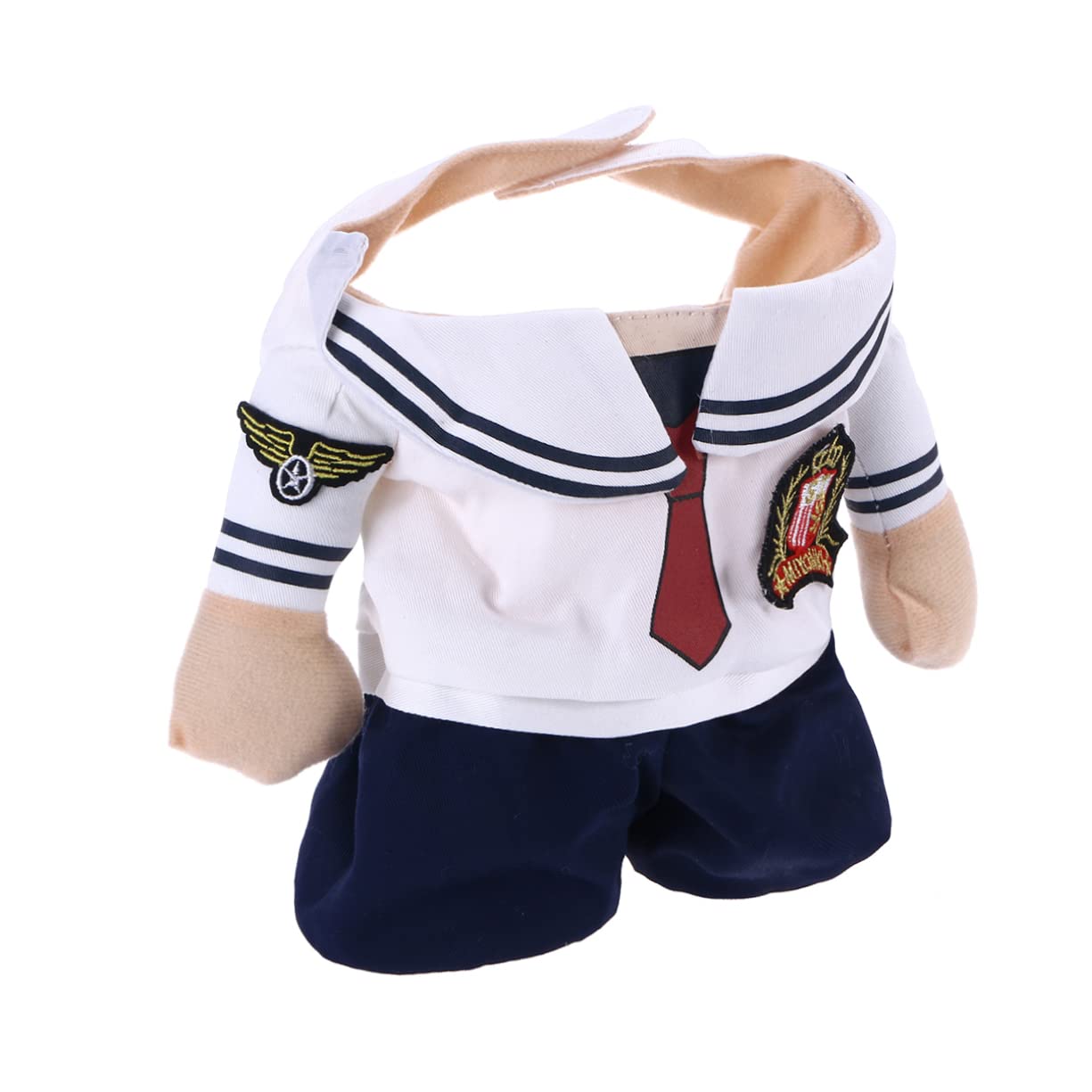 Angoily 3 Pz costume da cane da compagnia vestito da marinaio gatto vestiti abito abbigliamento per animali domestici costume da bagno per cani piccolo cane impostare tuta