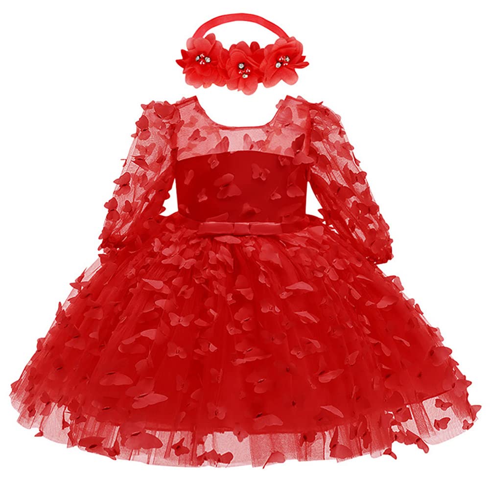 Bebé Niña Vestidos Tutu Flor Boda Cumpleaños Cake Smash San Valentín Navidad Bautismo Vestido de fiesta