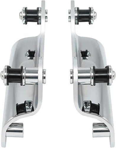 Miniatura 6 de TCT-MT Kit de accesorios de acoplamiento de 4 puntos para Harley 2009-2013 Touring Road King, Road Glide, Street Glide, FLHR, FLHRC, FLHT, FLHX,