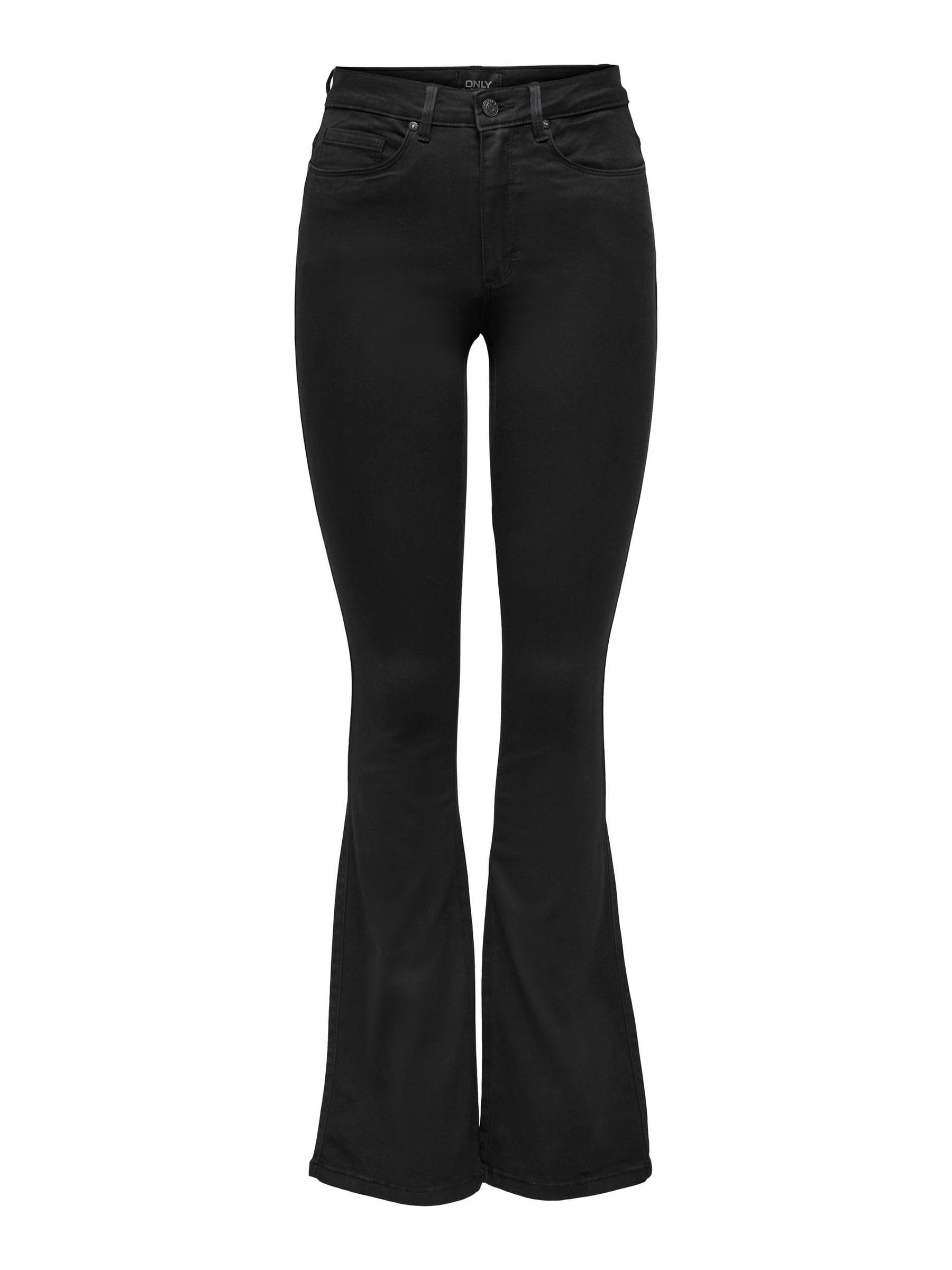 Jeans Donna Only 15163338 Royal High Black-image