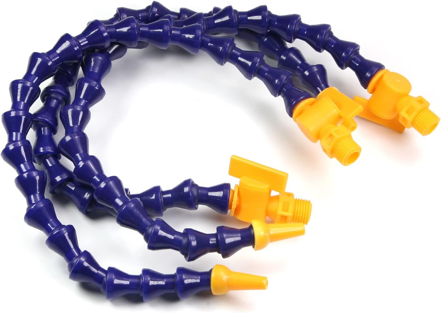 Sourcingap Flat Flexible Oil Coolant Pipe Nozzle 20 1/2BSP Ale