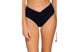 Sunsets with High Style: Women's V-Front High-Waist Bikini Bottom