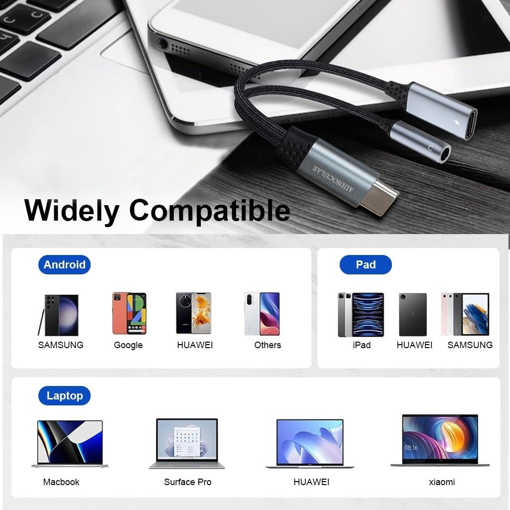 Compatibility chart for AUDIOCULAR D12 dongle