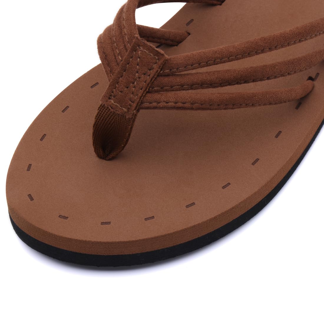 Harssidanzar Sandali da spiaggia leggeri comodi estivi da spiaggia con supporto dell'arco KL221EU