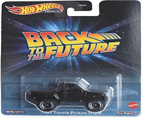 Hot Wheels HKC20 Retro Entertainment Back to The Future 1987 Toyota Pickup Truck 3 años en adelante