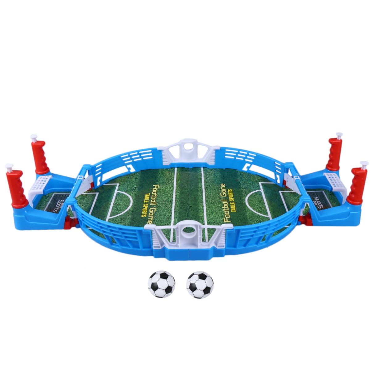 Sosoport 1PC Large Desktop Football Table Game Creative Two Player Finger Soccer for Home Fun Enhances Hand Eye Coordination Finger Strength for Family Play Assorted Color