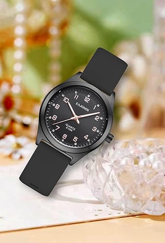 Miniatura 7 de Waterproof Analog Nurse Watch for Women Nurses, Nursing,Easy to Read Comfortable Silicone Band Quartz Watches Gifts for Women