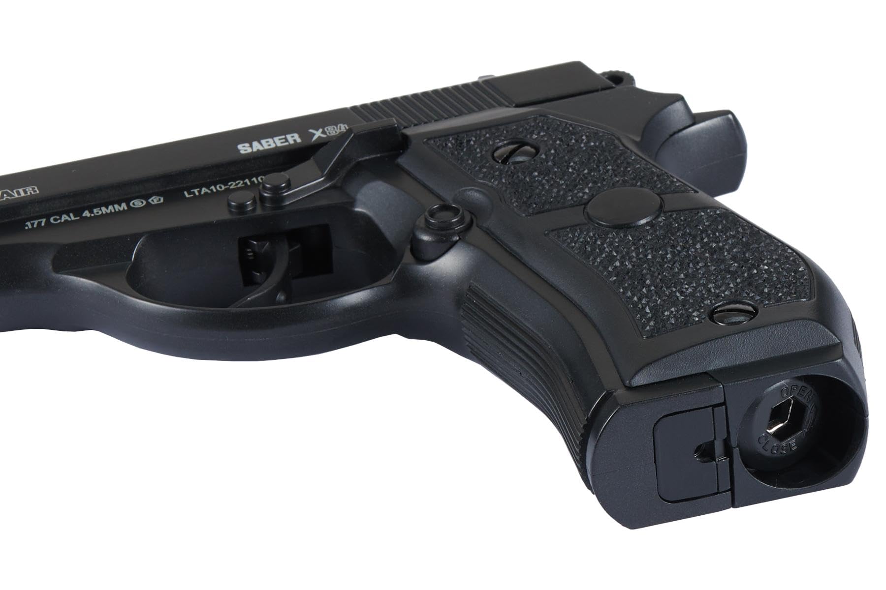Amazon.com : Lancer Tactical Air Pistol Saber X84 Full Metal CO2