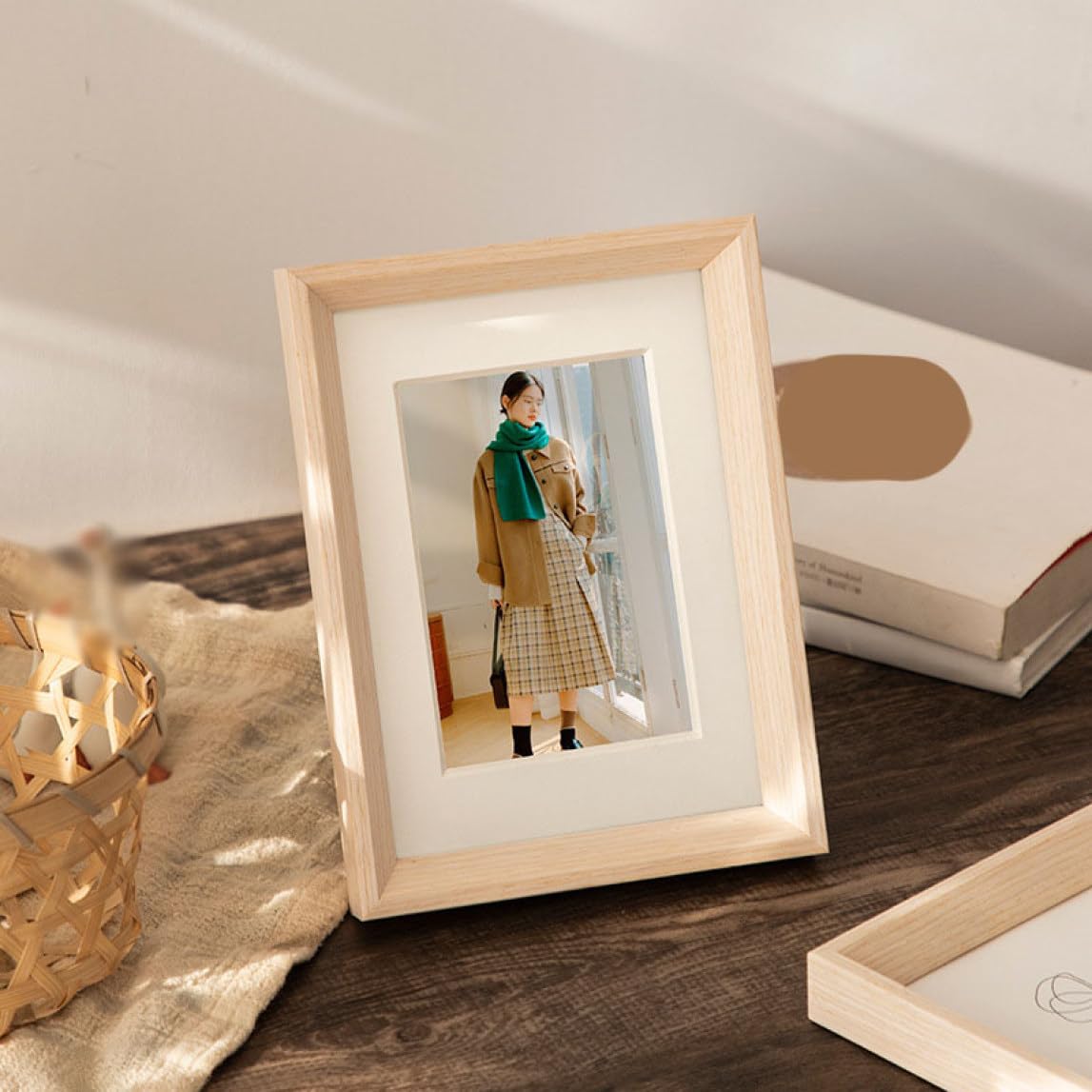 Amazon.co.jp: [XYJP] フォトフレーム 1枚 カラー3 おしゃれ 木製