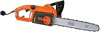 BLACK+DECKER CS1216 12 Amp 16-Inch Electric Chainsaw - Powerful Corded Tool for Branches & Logs