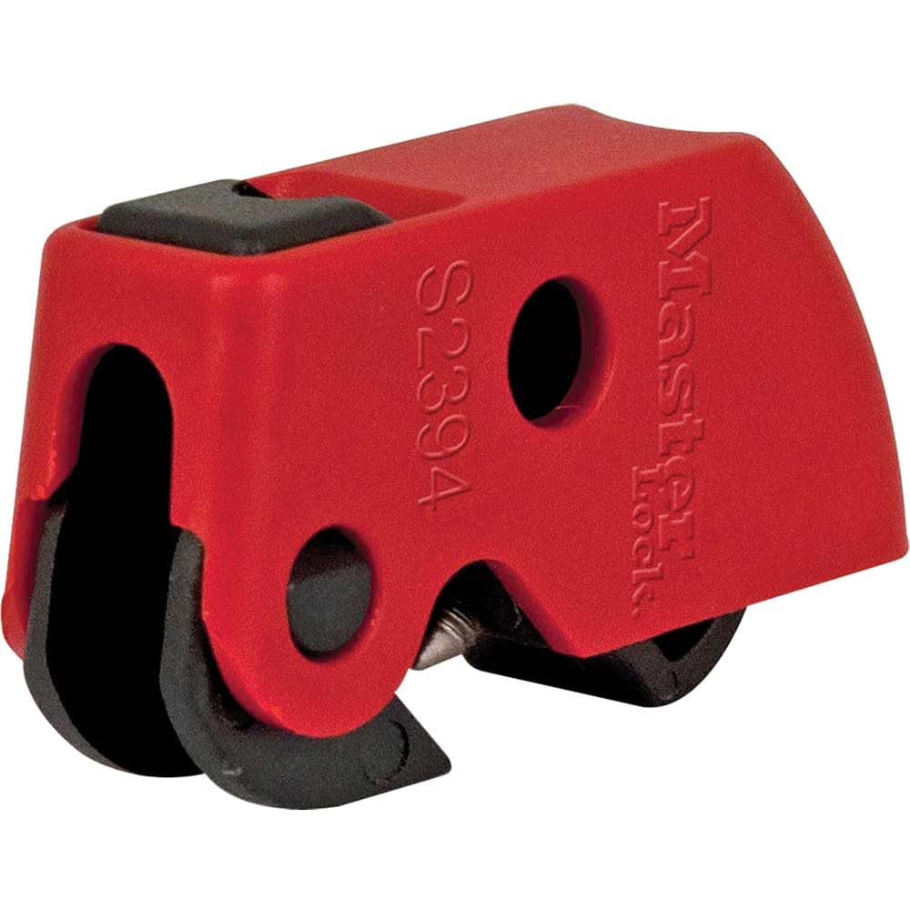 Master Lock S2394 Mini Bloque Disjoncteur Universel pour Consignation Electrique et Interrupteur Standard ISO/​DIN