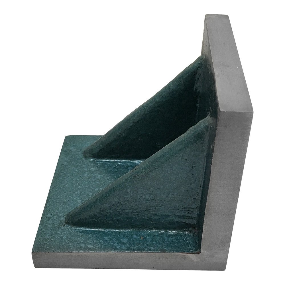 4'' X 4'' X 4'' Machined Ground Angle Plate Webbed End Precision Steel Ground