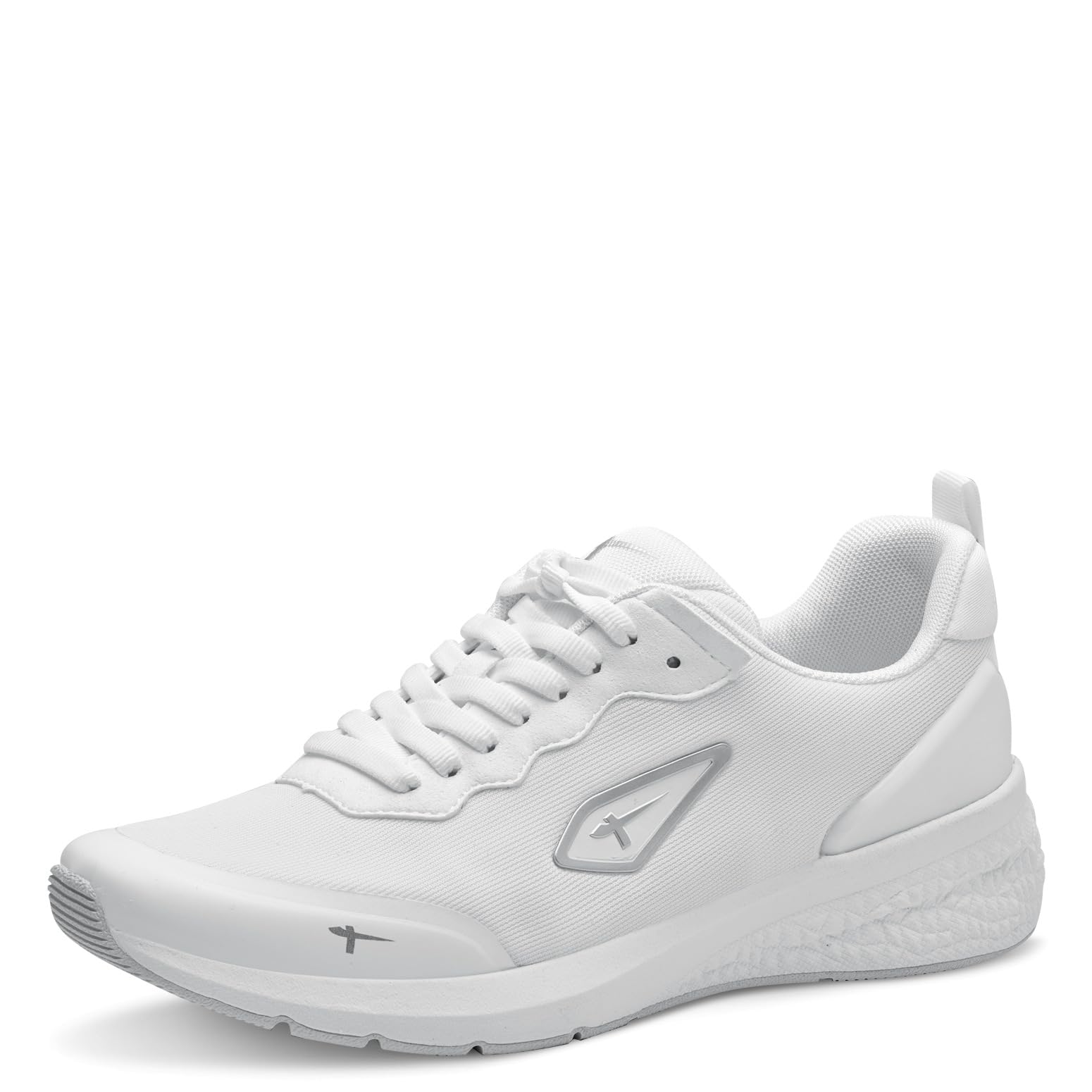 Tamaris Women's Low Vegan Trainers, White, 7.5 UK