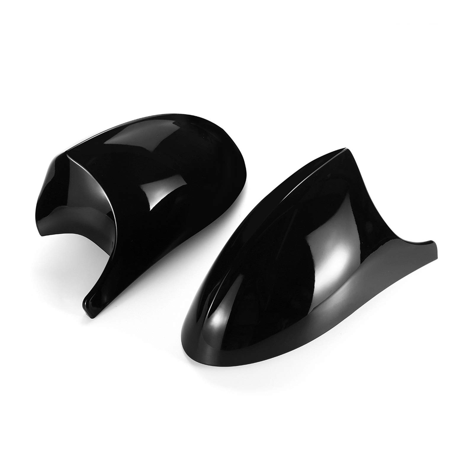 Cubierta DE 2XMIRROR E90 Puerta Lateral del Coche Retrovisor Tapa de la Cubierta del Espejo para BMW E90 E91 2005-2007 E92 E93 2006-2009 M3 Estilo E80 E81 E87 DaJiKan