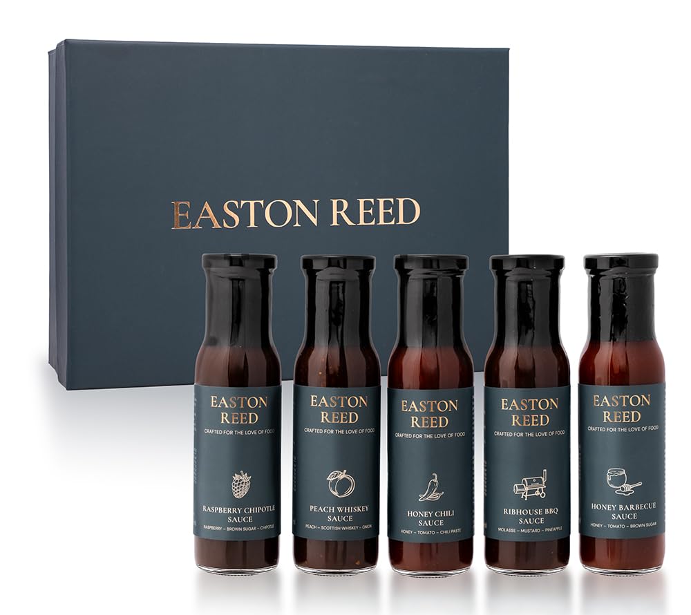 Easton Reed Set regalo salse gourmet – Selezione di salse assortite