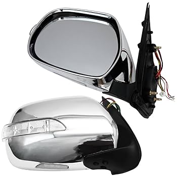 ハイエース200系 ドアミラー LEDウィンカー付 メッキミラー 自動格納付 200系ハイエース LEDウィンカー メッキ ドアミラー 左右セット