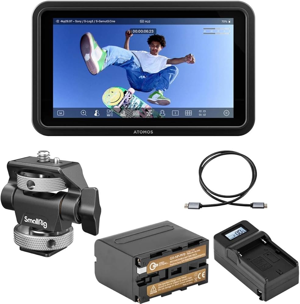 Atomos Shinobi モニター 充電器付き Amazon.com : Atomos Shinobi Go 5