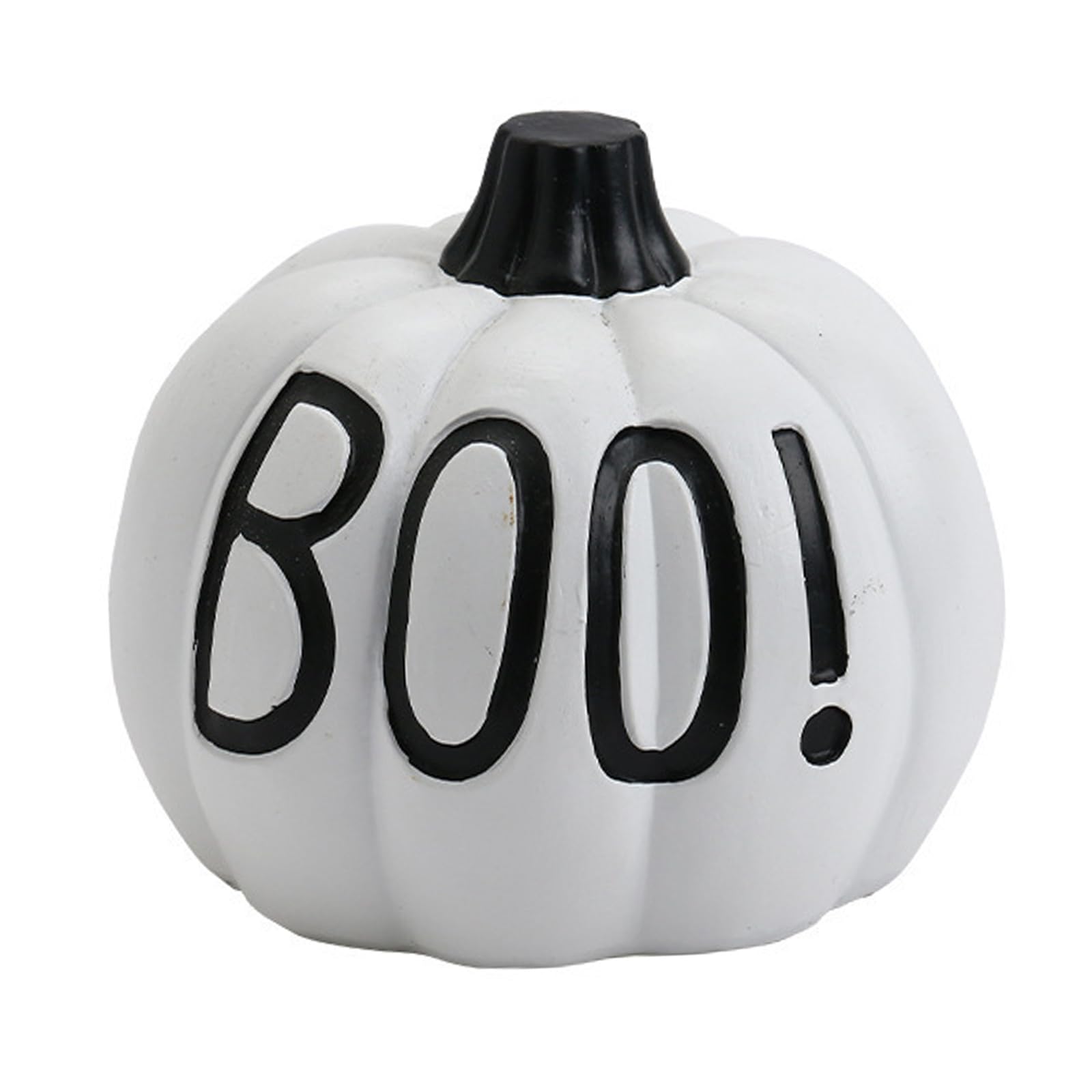 Tsophreniq Halloween Resin Pumpkin Ornament Eerie Resin Pumpkin Centerpieces for or Homes Decorations Homes Accent