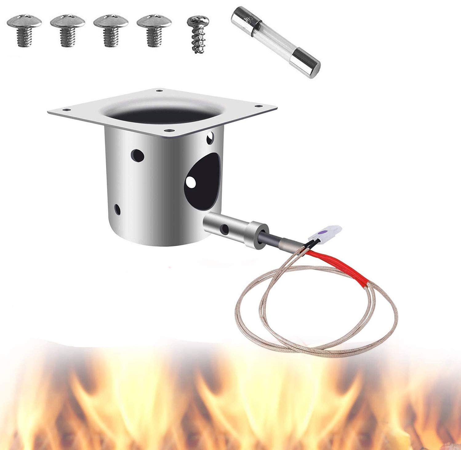 Buy ANGINSTAR Fire Pot Burn Pot and Hot Rod Ignitor Kit Replacement