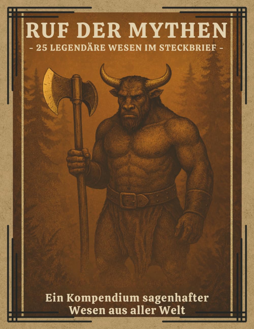 Ruf der Mythen: 25 legändere Wesen im Steckbrief (25 Kreaturen. 3 Welten. Unendliche Legenden., Band 2)