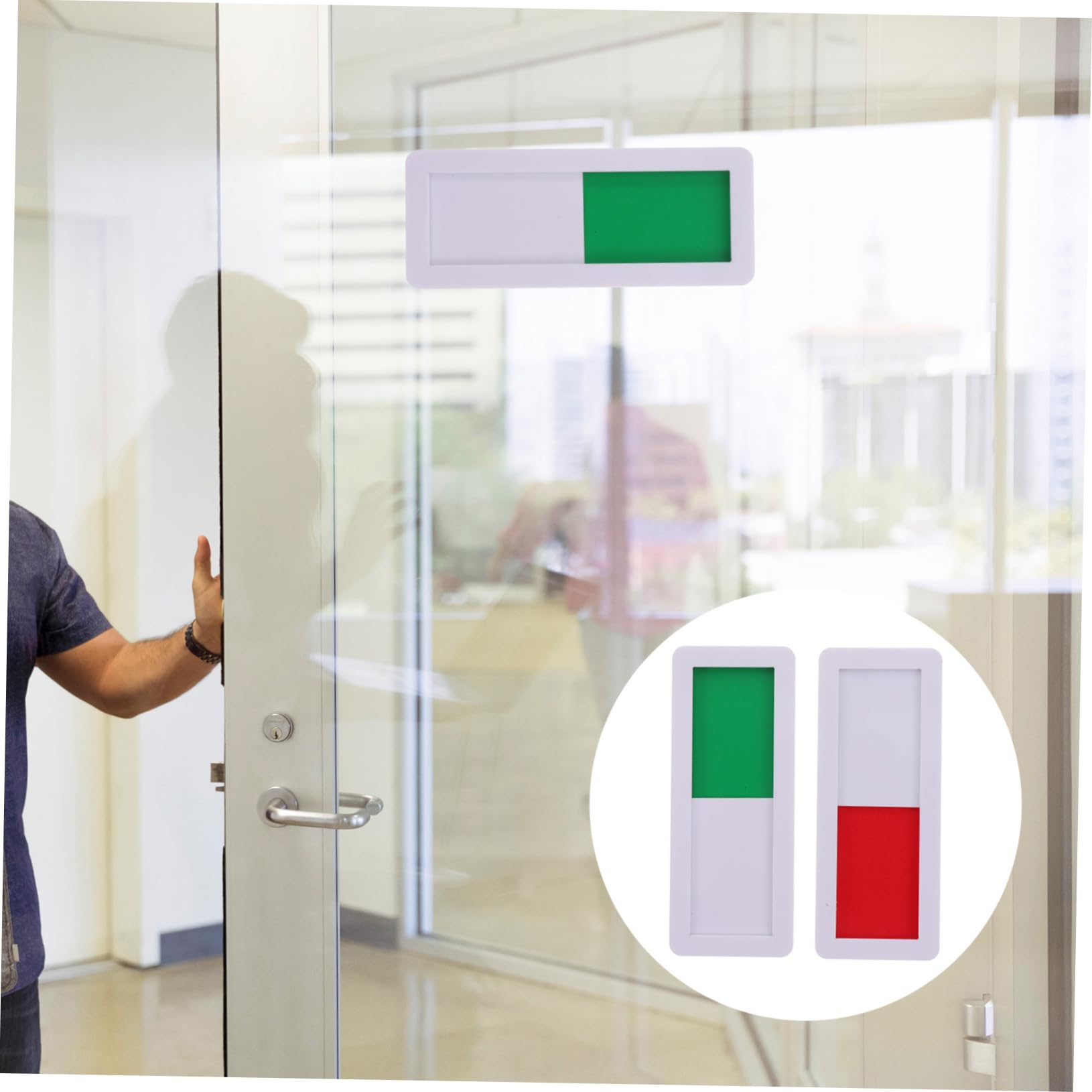 SEWACC 20 Piezas De Señalización Creativa Señal De Puerta Abierta Y Cerrada Señal De No Entrar Para Señal De Puerta Deslizante Señal De No Molestar Para Aviso De Oficina