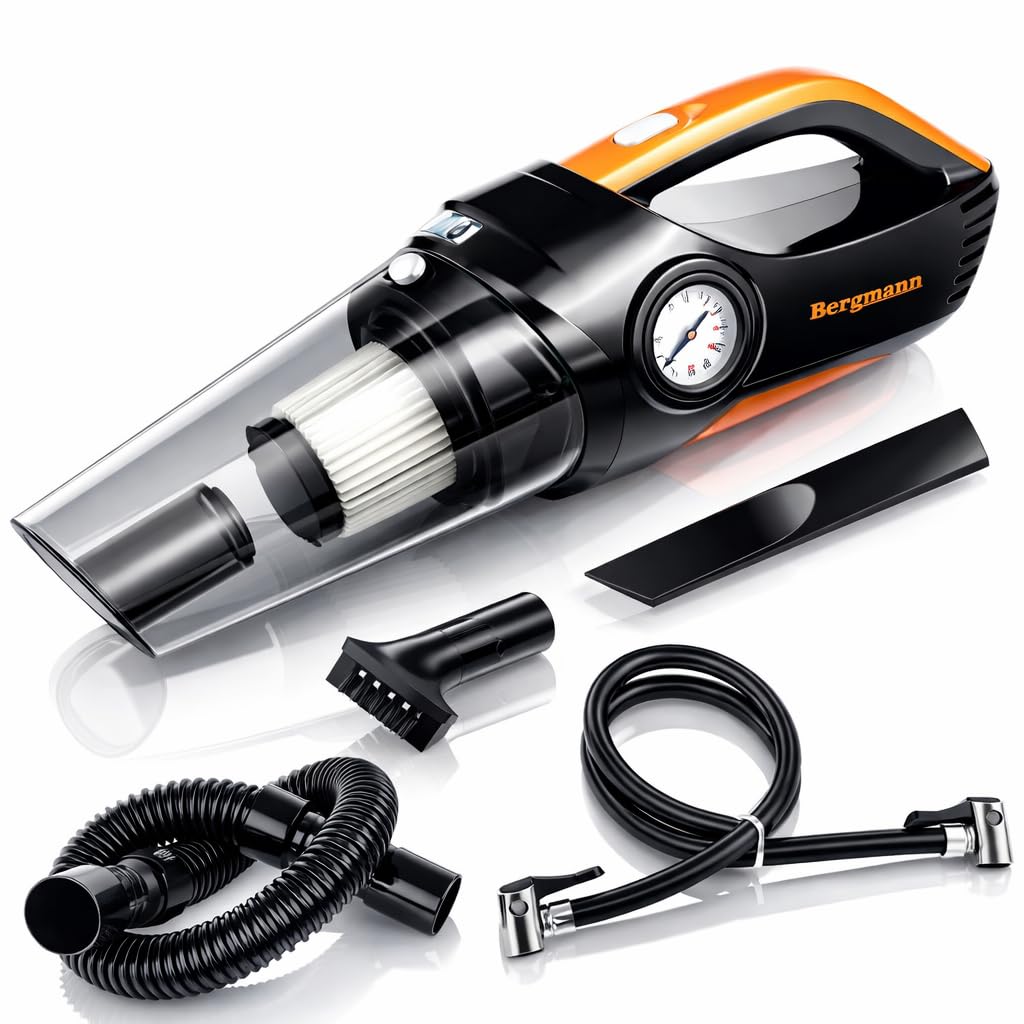 Sponsored Ad - Cyclonic 2-in-1 Car Vacuum Cleaner + Tyre Inflator
