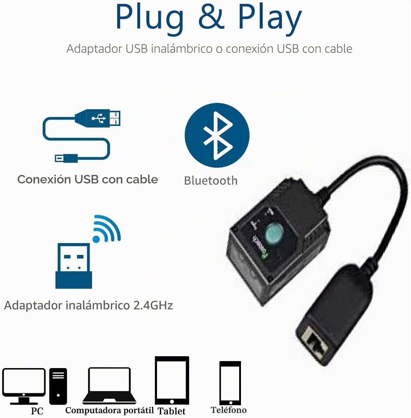 Ms430 Mrz lector de código mini lector de código de barras USB de mano lector de código de barras 2D Qr escáner de código de barras USB para tienda, POS, boletos, venta al por menor