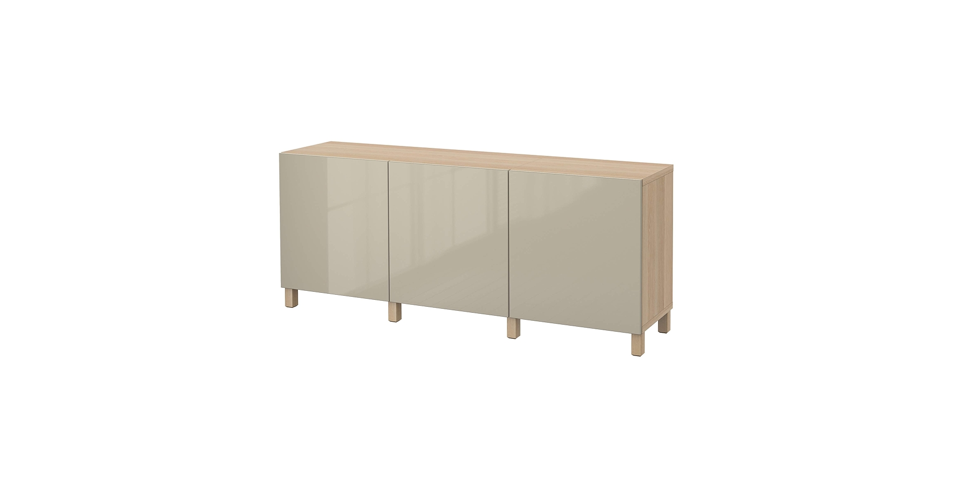 beore BESTÅ storage combination with doors, black-brown Kallviken