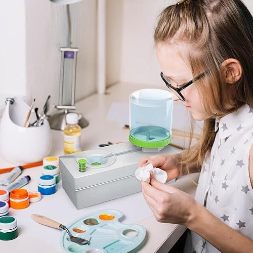 Miniatura 4 de Enjuagadora de brochas, suministros de arte, para ciclo de agua corriente, para enjuagar, suministros de arte, herramientas de limpieza de pinturas