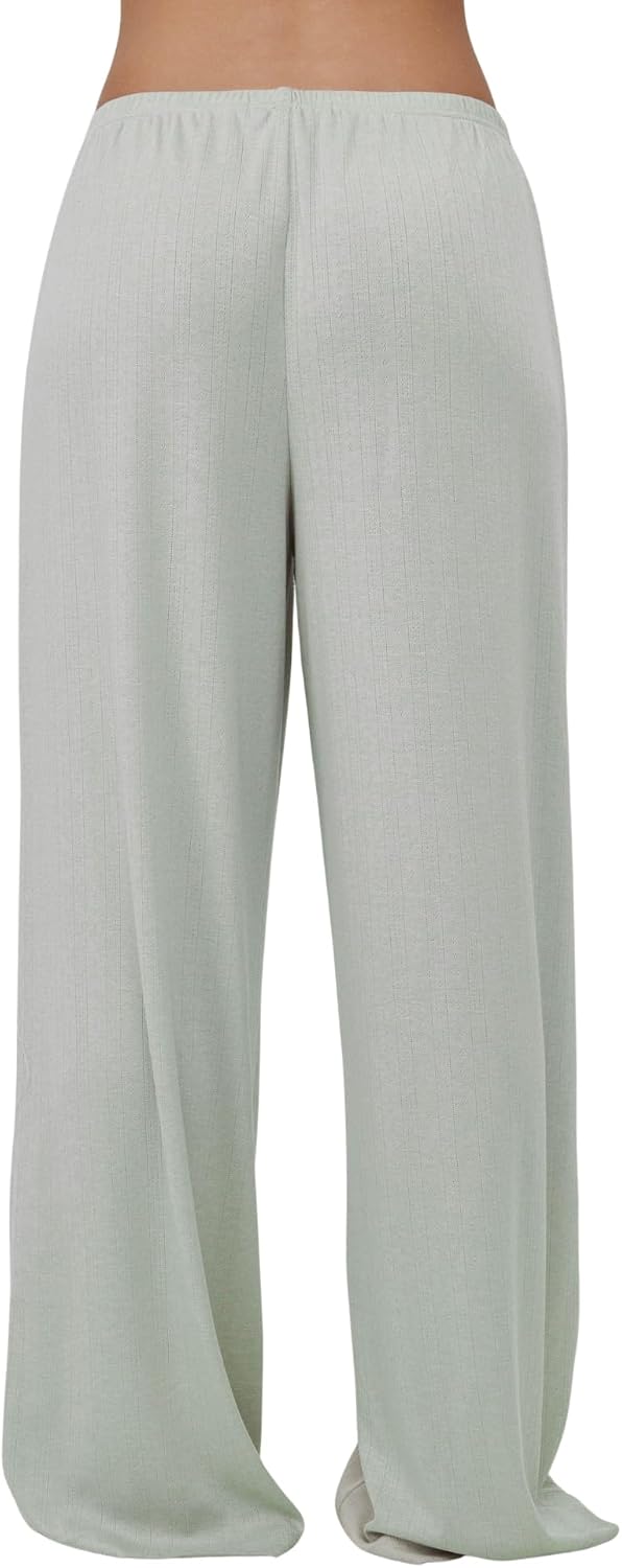 Gottex Beach Life Loungewear Boxer Bottoms - Knit Fabric, Decorative Buttons at Front Faux Fly, Elastic Waistband