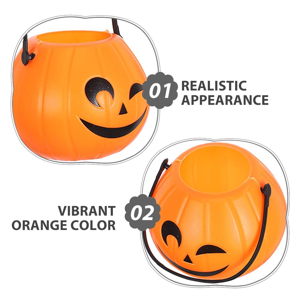 Amazon | Lurrose ハロウィンバケツ 12個セット ミニトリックオア