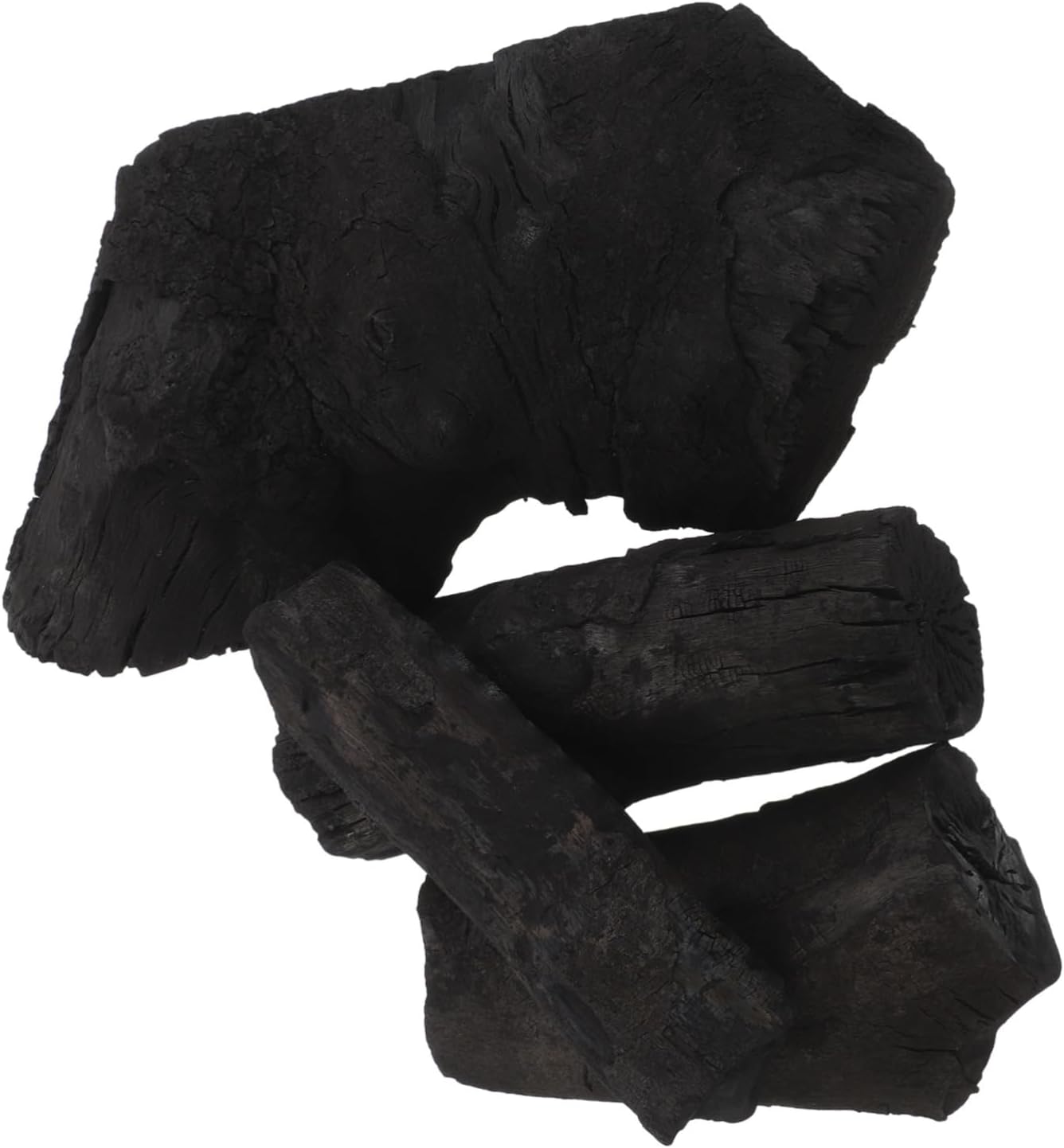 1 Bag of Wood Charcoal: Barbecue Outdoor Grill Charcoal - Kitchen Essentials for Outdoor Grilling Heating Camping