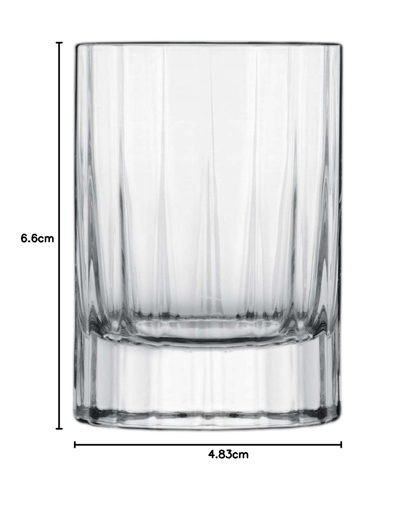 Luigi Bormioli Bach 06794/02 Lot de 4 verres à liqueur Transparent 65 ml