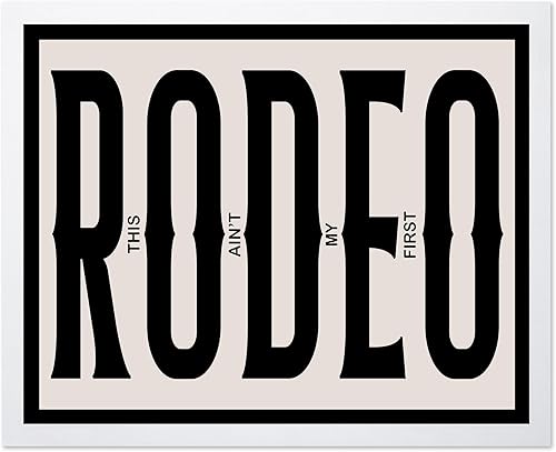 Miniatura 27 de Poster Master Póster artístico de diccionario, estampado retro de vaquero y caballo, arte del salvaje oeste, arte occidental, arte moderno, regalo