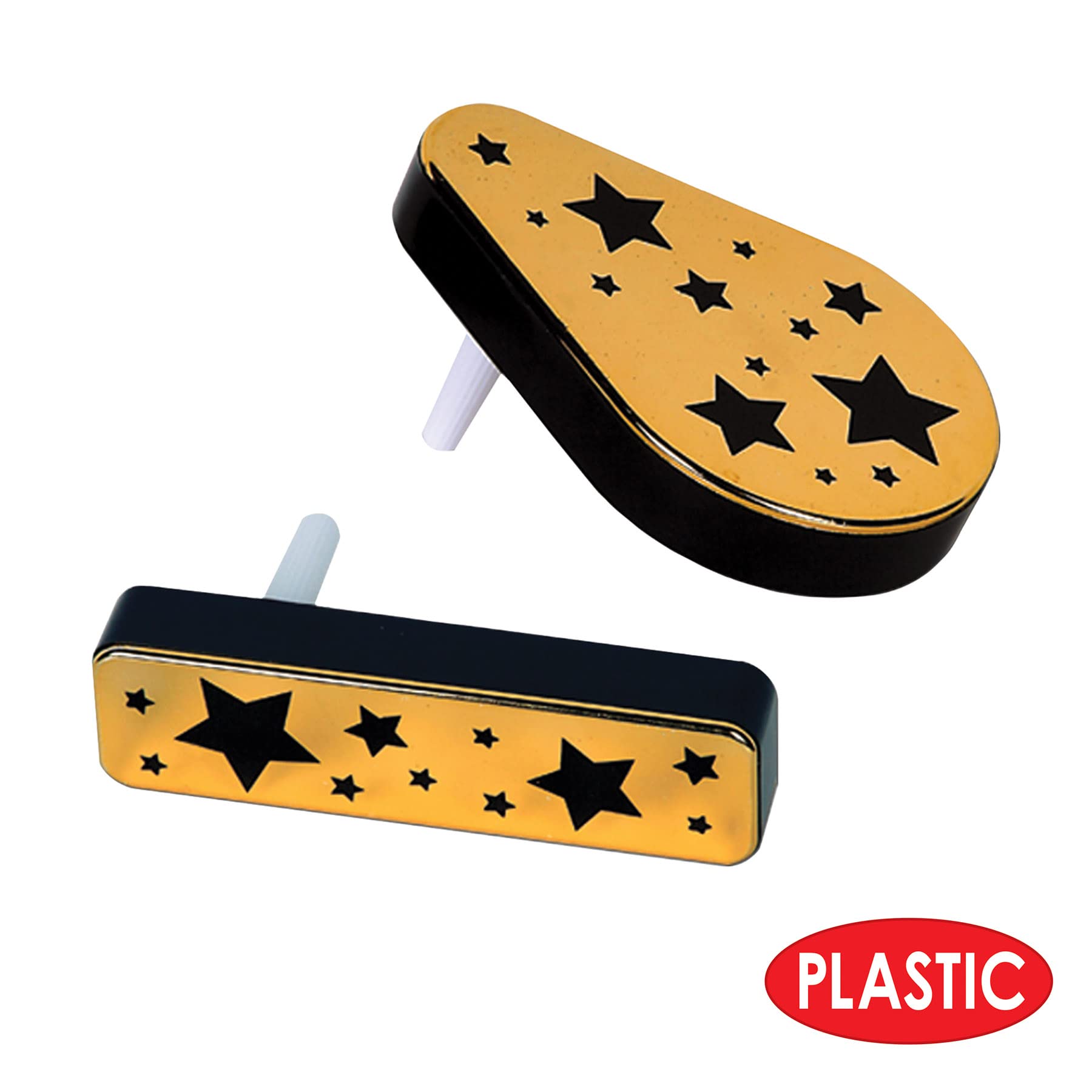 Beistle 80230 BKGD Kunststoff-Rauschmacher, Metallic, 20 Stück