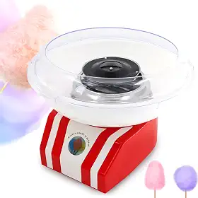 Máquina de algodão de caramelo para crianças, máquina de fazer doces de algodão, máquina de fazer fio de doces para casa, aniversário, festa familiar, presente de Natal