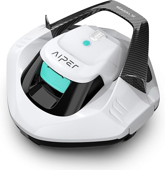 AIPER Cordless Robotic Pool Cleaner, Pool Vacuum with DualDrive Motors