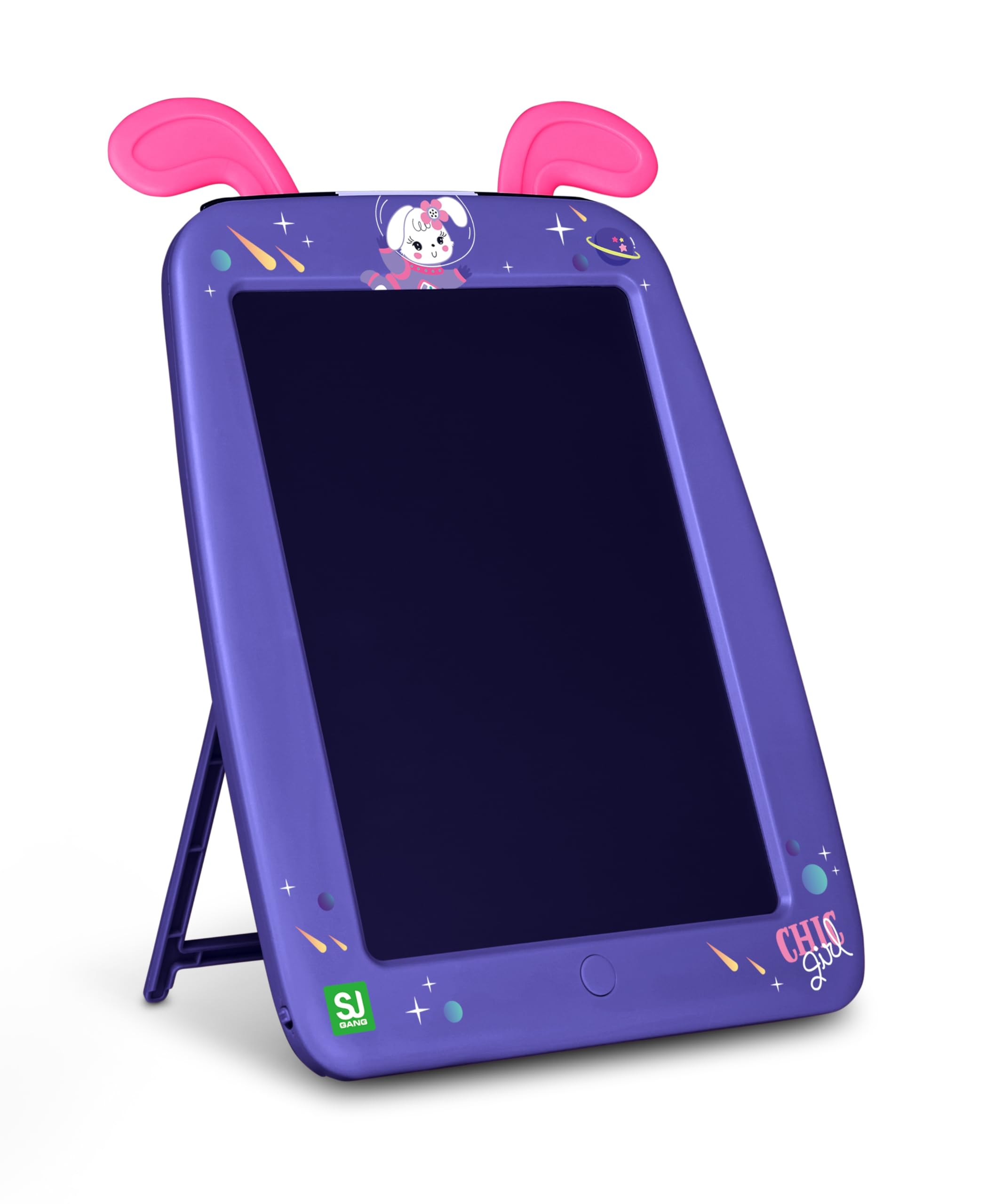 SJ Gang Style JAM Gang LCD Board, 10 Inch Display, Pink, Graphic Pen Included, Leisure and School, Children