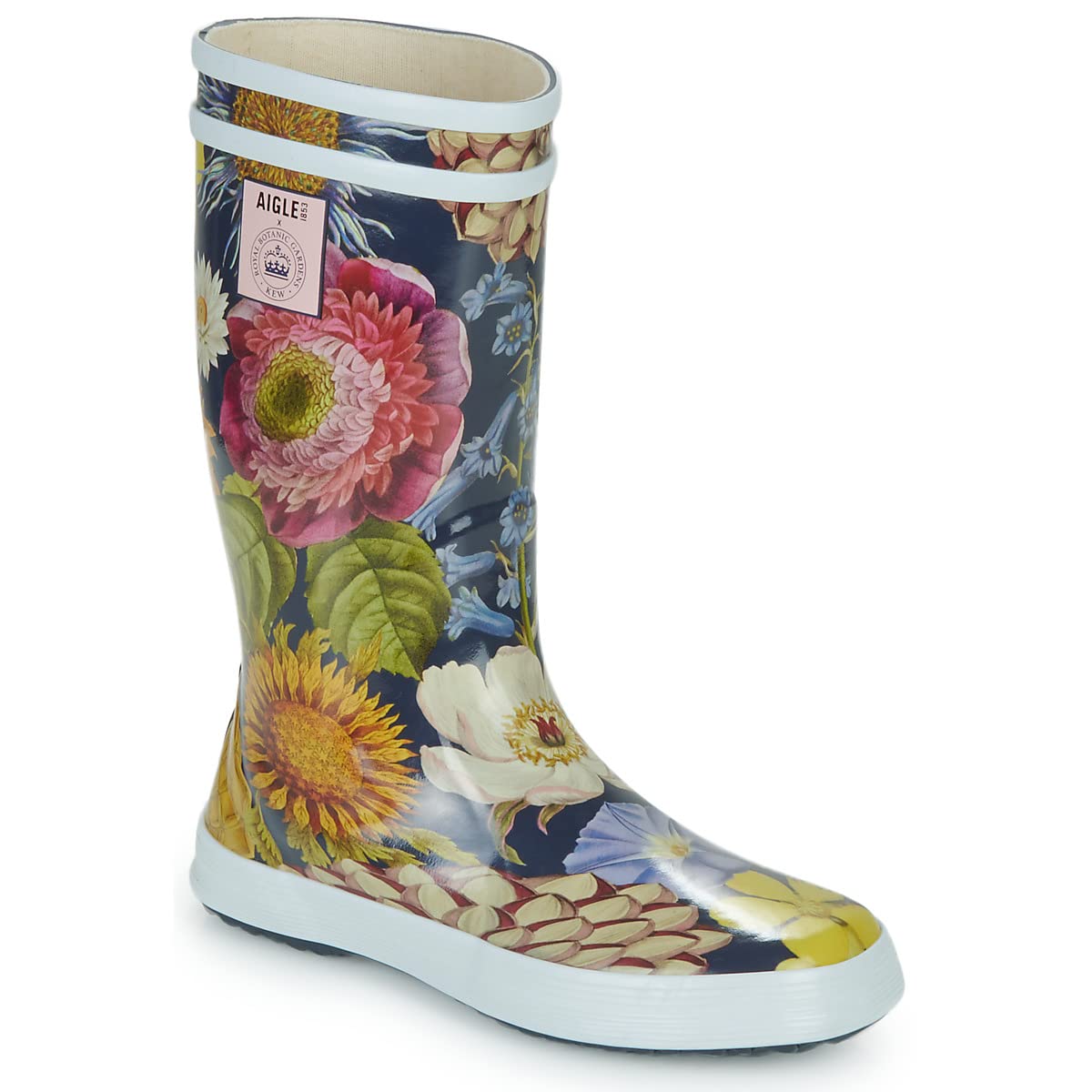 Aigle Unisex Kinder Lolly Pop Regenstiefel, Kew Multibloom Mehrfarbig, 29 EU