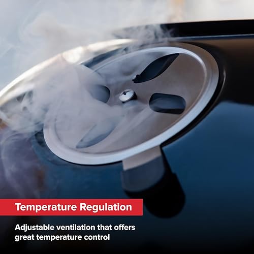 Miniatura 5 de Nexgrill 22" Charcoal Grill with Table Cart and Side Table, 358 SQ In Grate, Adjustable Air Vents, Integrated Temperature Gauge, Mobile Cart