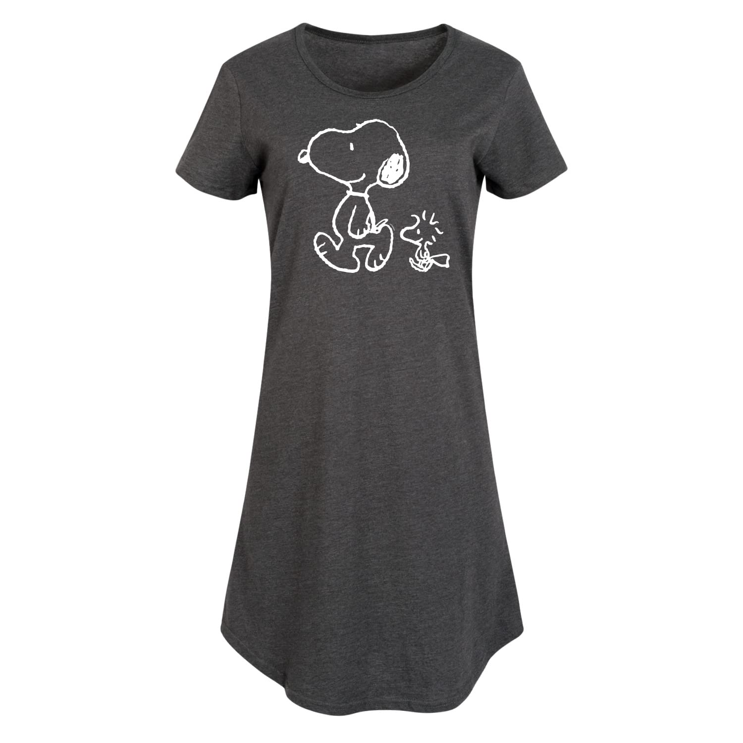 HYBRID APPAREL - Peanuts - I'll Follow You - Snoopy & Woodstock - Women's Any Way Dress