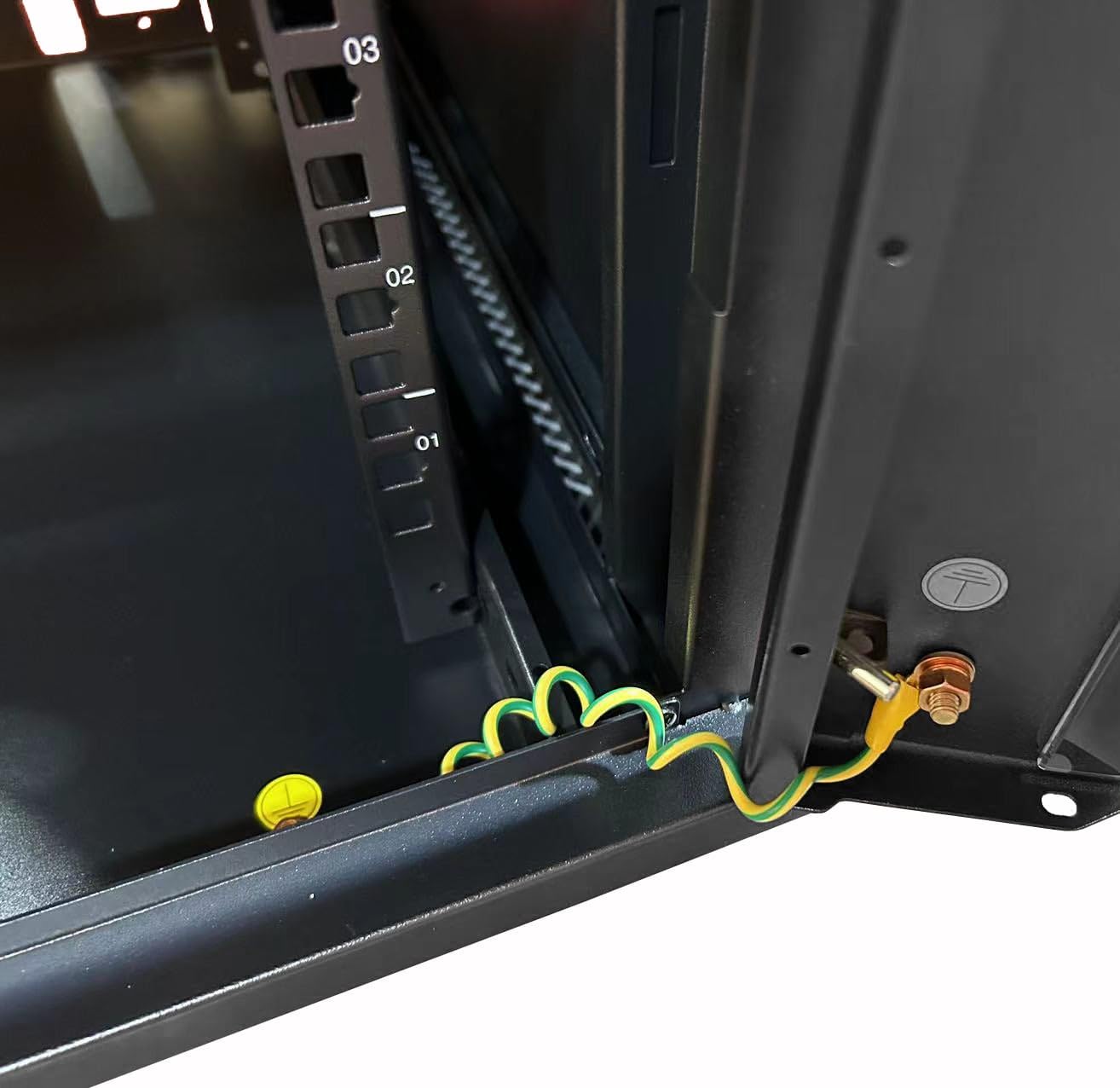 Techly Professional 620690 Armadio Rack 19" a Muro 20 unità Sezione Unica Prof. 450mm Nero Nero